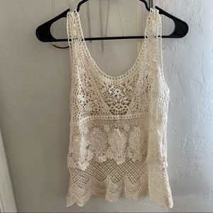 American Eagle Outfitters Crochet Top